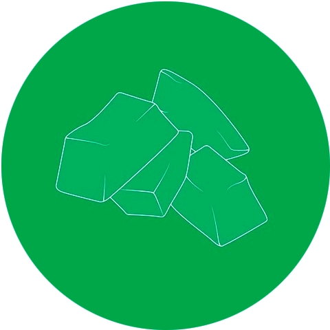 Máquinas de hielo en trozos